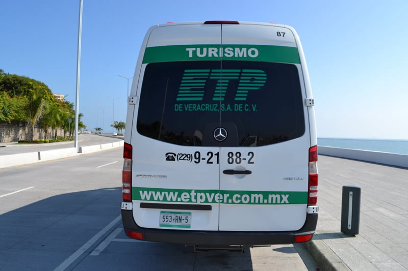 ETP - Renta de transporte Veracruz - Renta de autobuses para viajes Veracruz - Transporte de personal Veracruz - Sprinter Van Autobus Veracruz